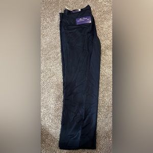 Alan Flusser Classic Fit navy slacks size 38Wx32L NWTs